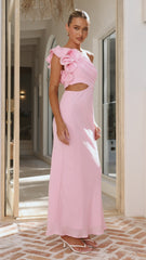 Amina Maxi Dress - Soft Pink