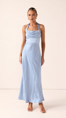 Alexa Maxi Dress - Blue
