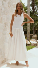 Arden Maxi Dress - White