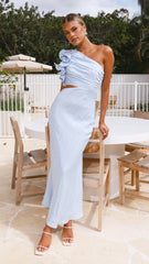 Amina Maxi Dress - Blue