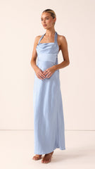 Alexa Maxi Dress - Blue