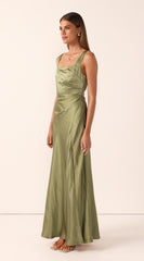 Alaria Maxi Dress - Olive