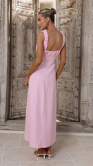 Adley Maxi Dress - Pink
