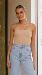 Amos Bodysuit - Nude