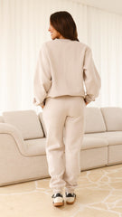 Billy J Trackie Pants - Beige