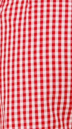 Belle Shorts - Red Check