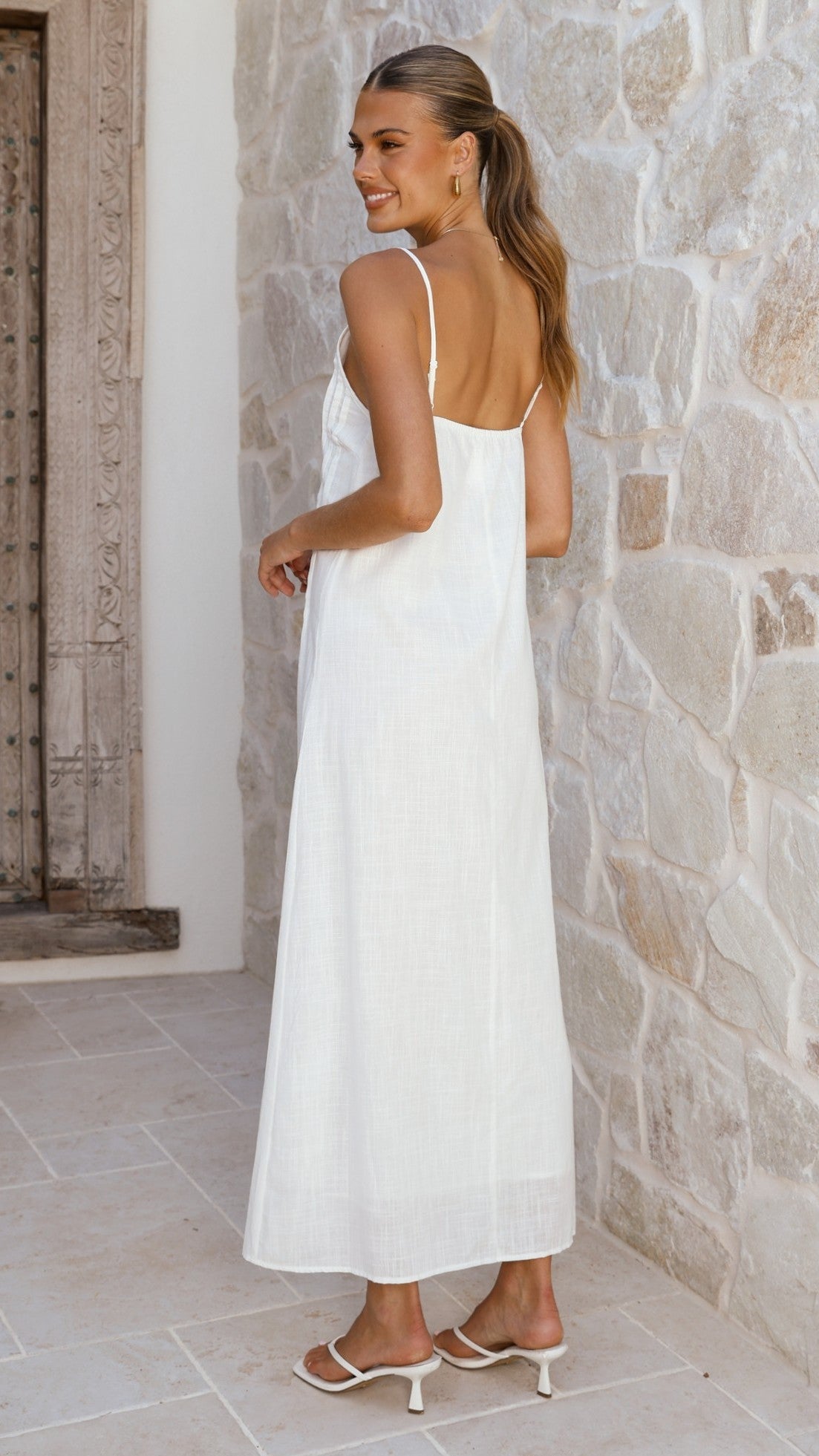 Aspen Maxi Dress - White