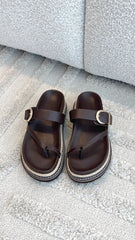 Ameera Slide - Chocolate